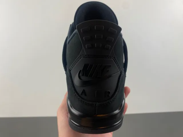 Air Jordan 4 单色黑色篮球鞋 4