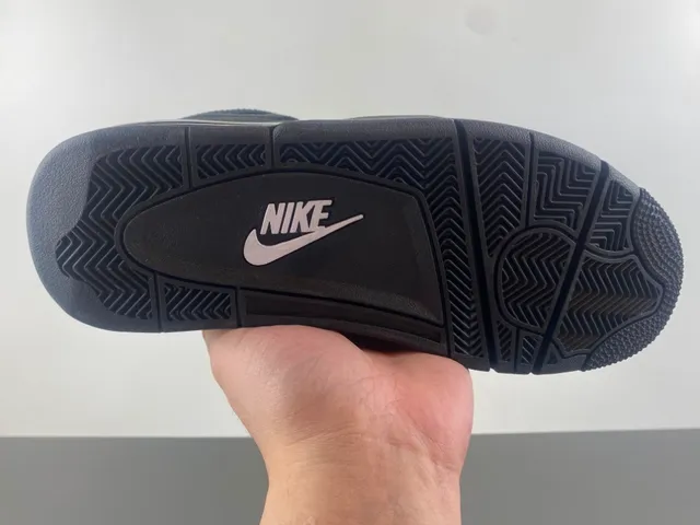Air Jordan 4 单色黑色篮球鞋 8