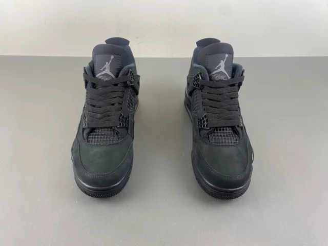 Air Jordan 4 单色黑色篮球鞋 10