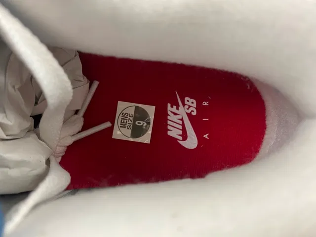Air Jordan 4 白海军蓝生胶底篮球鞋 7
