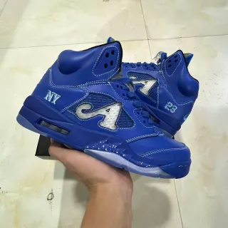 Air Jordan 5 रॉयल ब्लू NY 23 बास्केटबॉल जूते