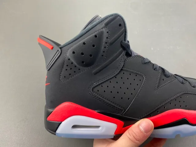 Air Jordan 6 Black Red Ice chaussures de basketball 3