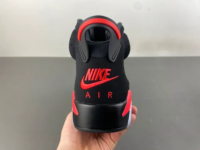 Air Jordan 6 Black Red Ice chaussures de basketball 4
