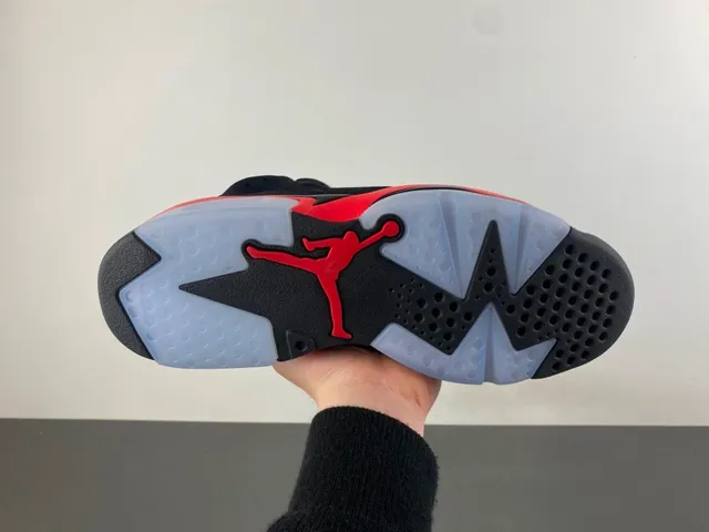 Air Jordan 6 Black Red Ice chaussures de basketball 9