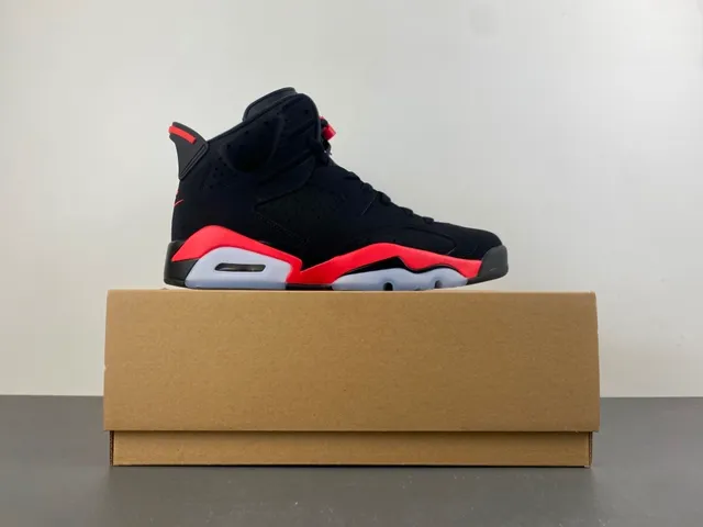 Air Jordan 6 Black Red Ice chaussures de basketball 15