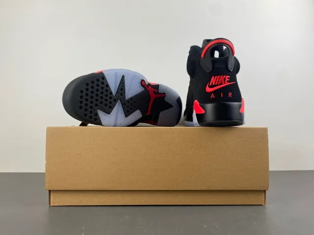 Air Jordan 6 Black Red Ice chaussures de basketball 16
