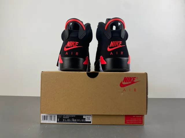 Air Jordan 6 Black Red Ice chaussures de basketball 17