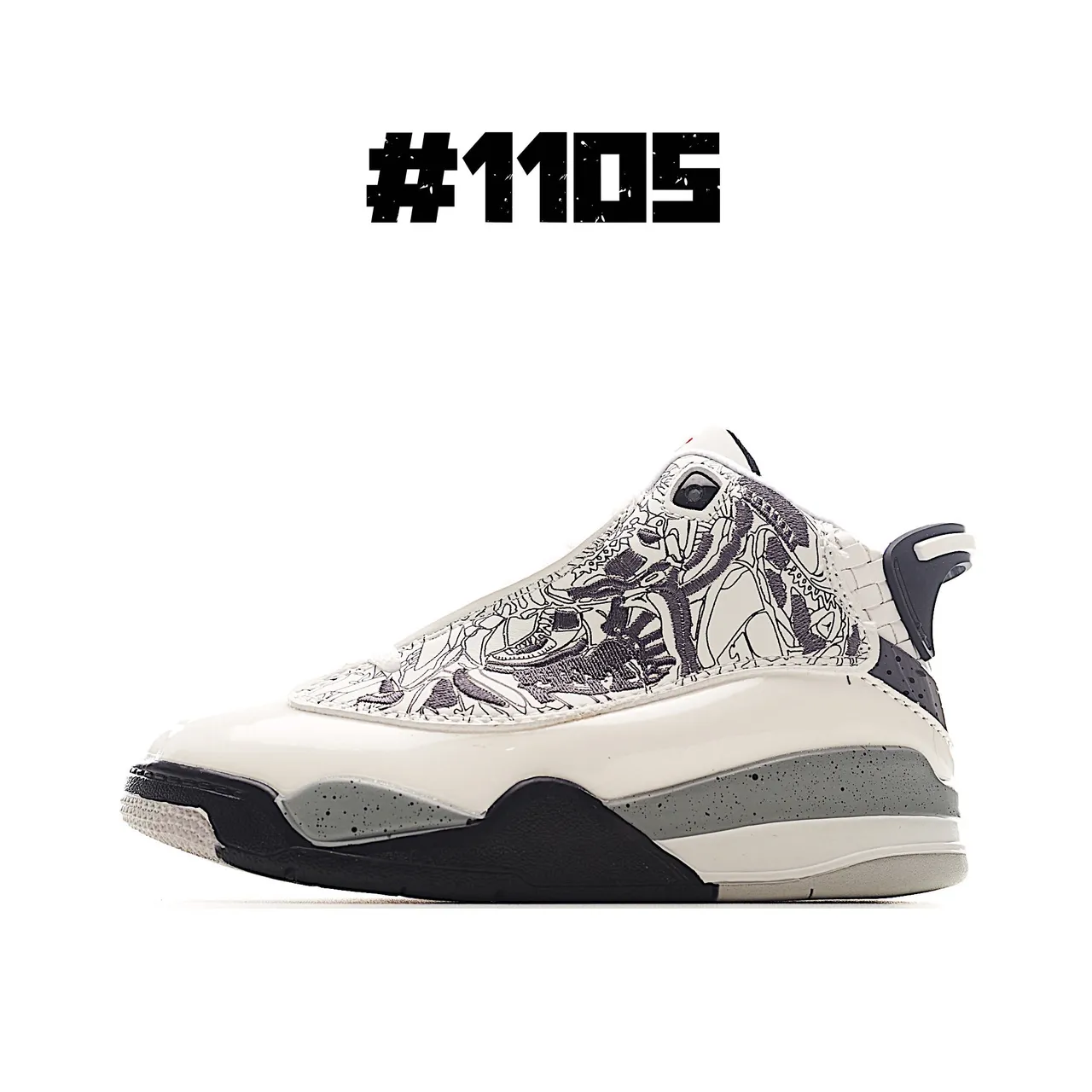 حذاء كرة السلة Air Jordan 6 Retro أسود وأصفر 7