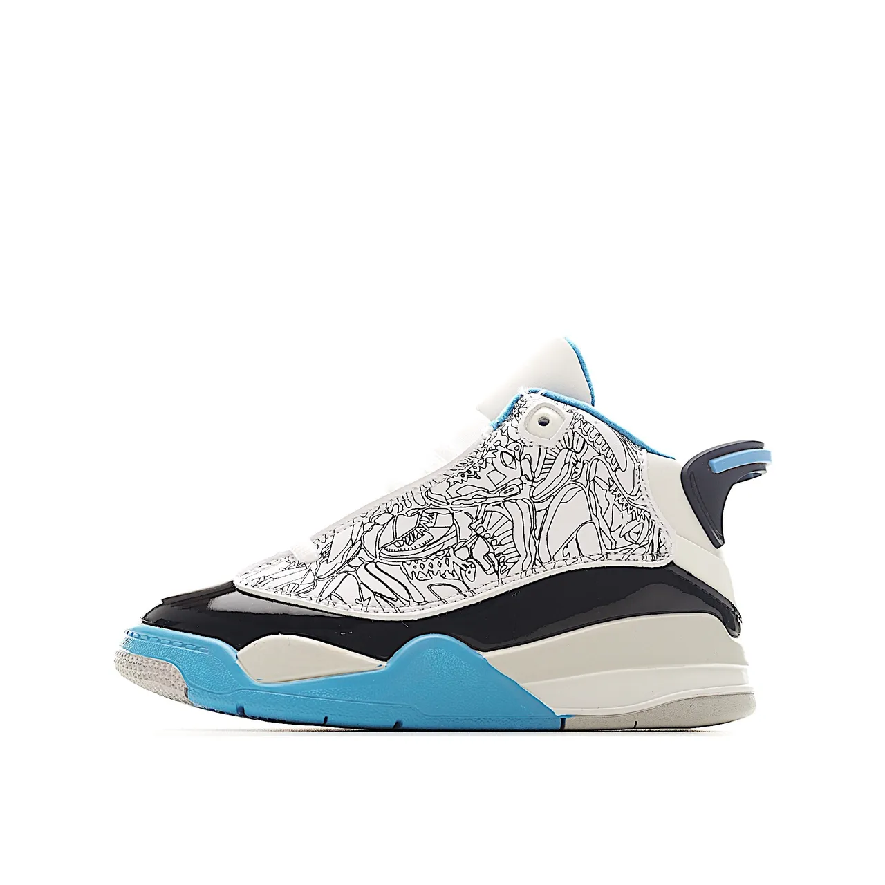 حذاء كرة السلة Air Jordan 6 Retro أسود وأصفر 23