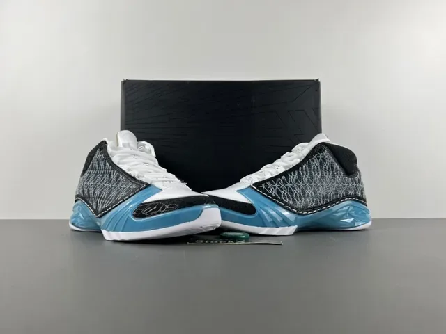 Air Jordan Noir et Bleu High-Top Semelle Intermédiaire Translucide Chaussures de Basketball 13