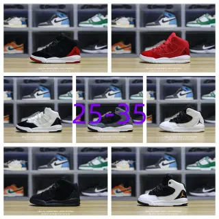 Tênis de basquete Air Jordan de cano alto com colarinho acolchoado preto e vermelho