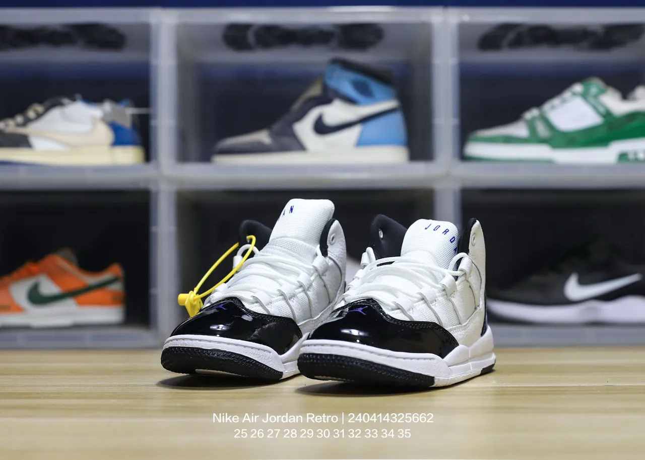 Tênis de basquete Air Jordan de cano alto com colarinho acolchoado preto e vermelho 3