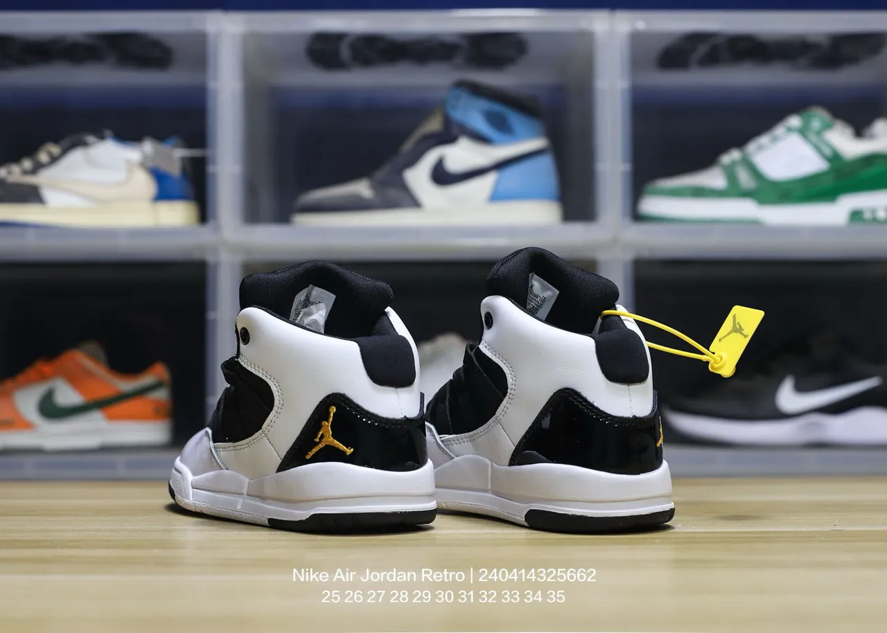 Tênis de basquete Air Jordan de cano alto com colarinho acolchoado preto e vermelho 13
