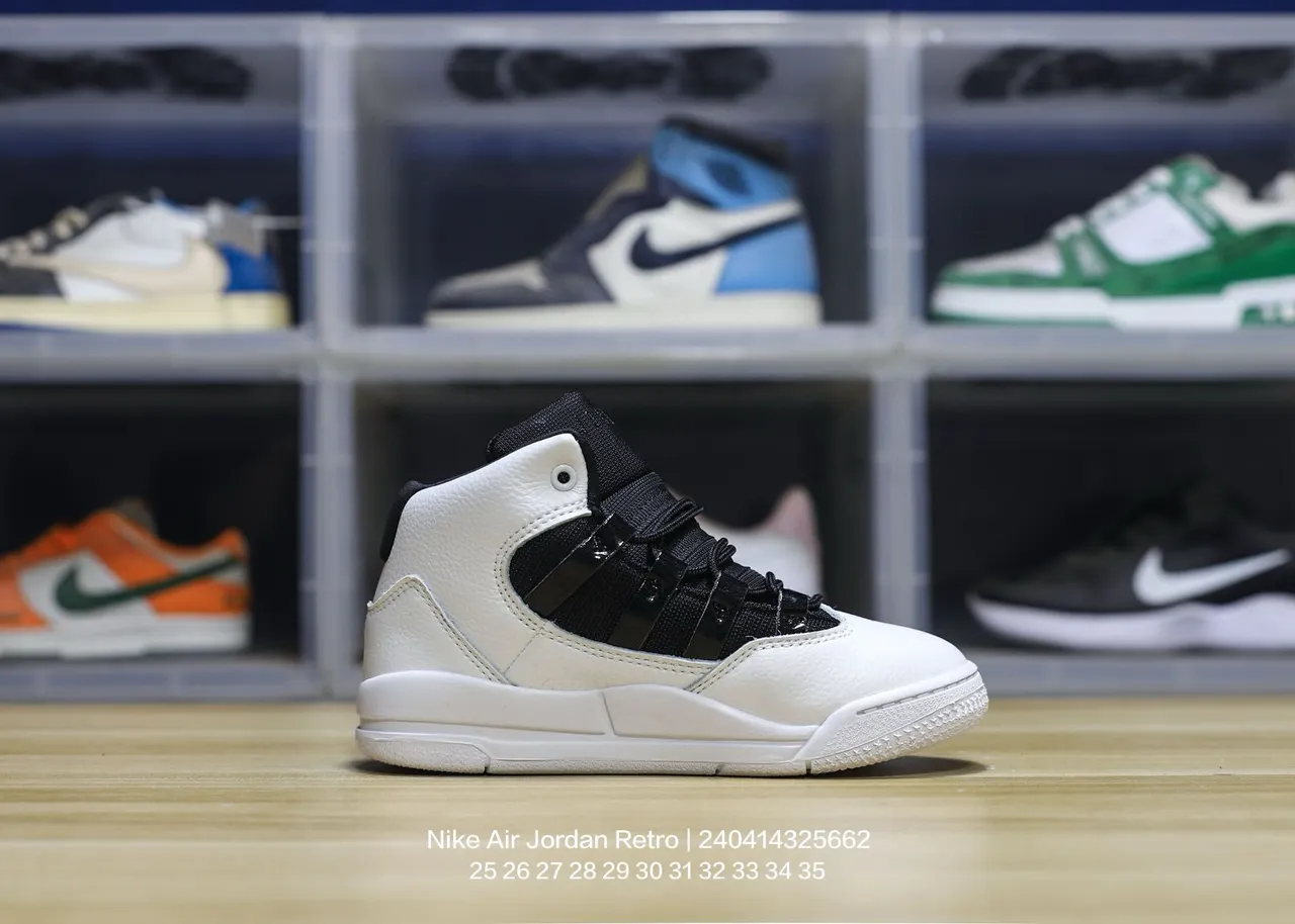 Tênis de basquete Air Jordan de cano alto com colarinho acolchoado preto e vermelho 20
