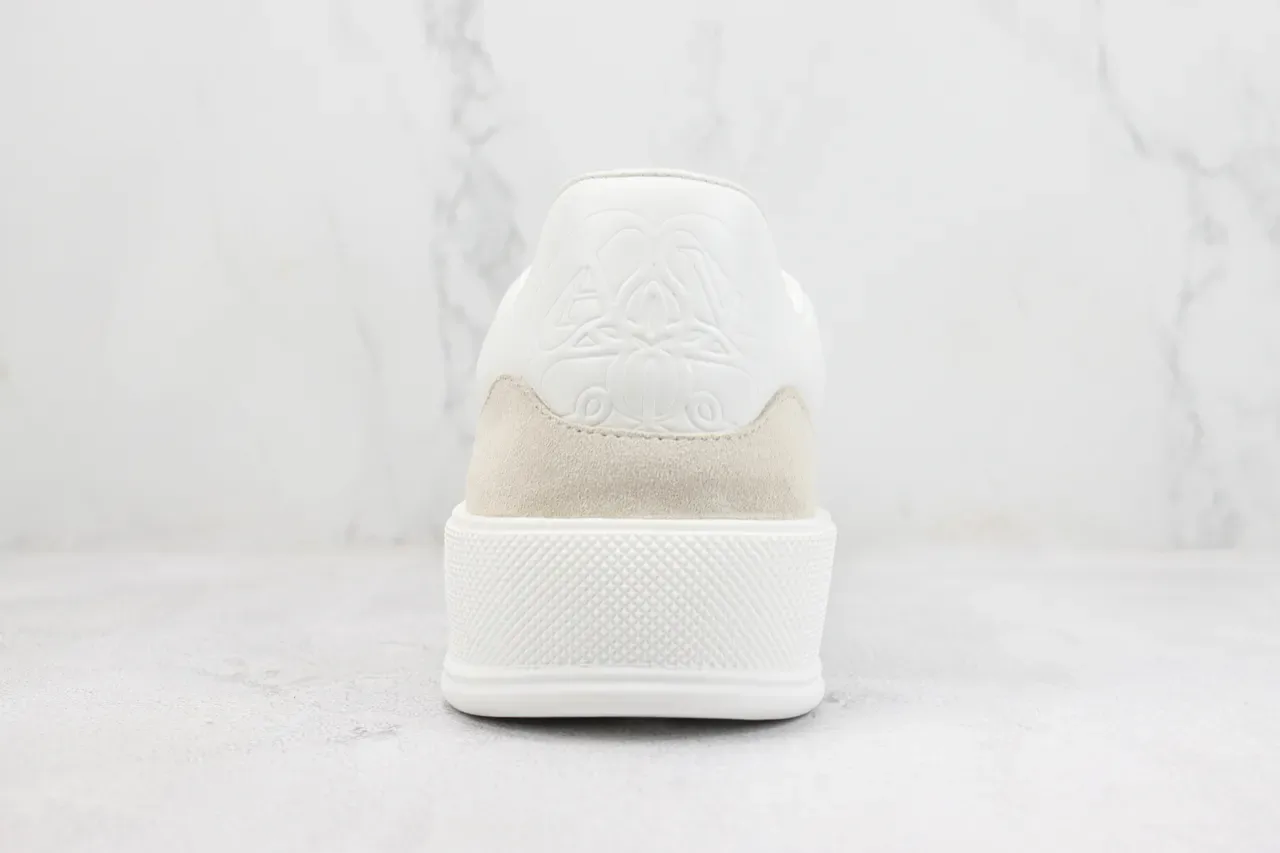 Alexander McQueen Oversized Sneaker White Black Beige Lifestyle Sneakers 9