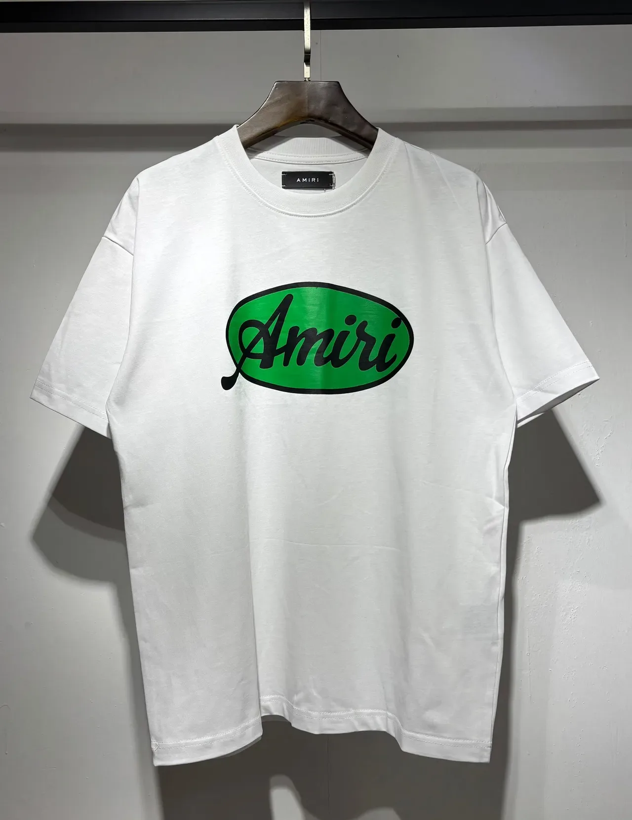T-shirt graphique Amiri à logo ovale 6