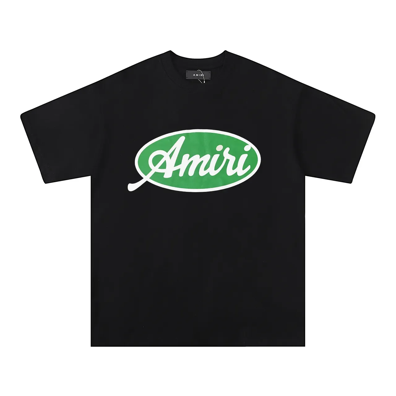 T-shirt graphique Amiri à logo ovale 8