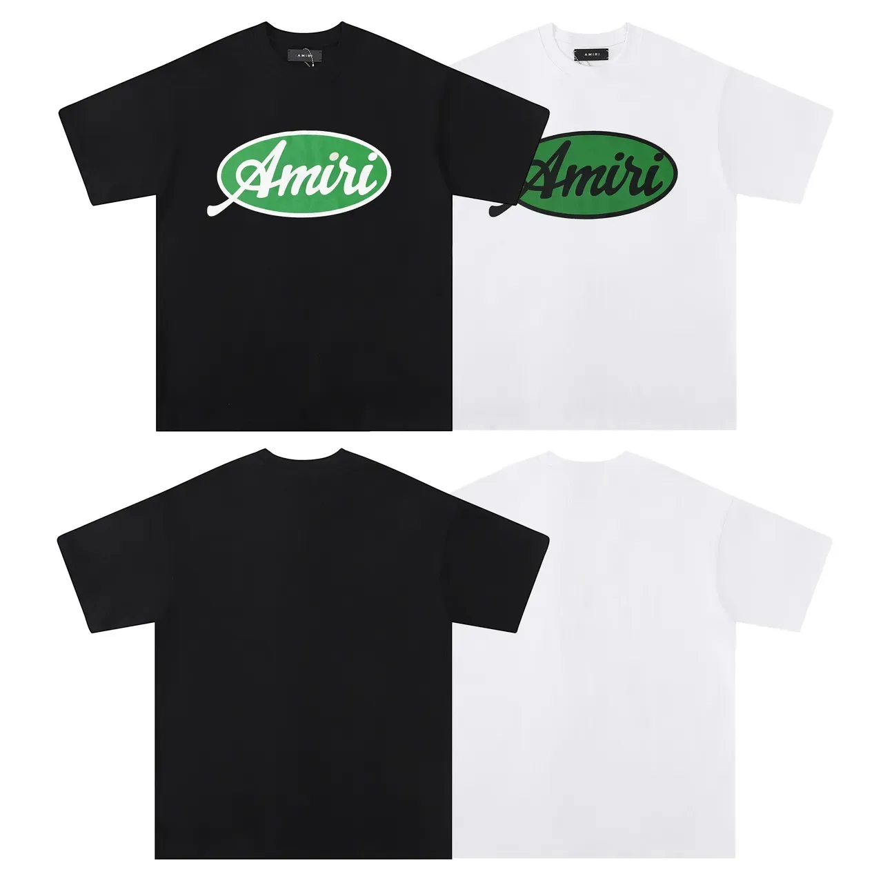 T-shirt graphique Amiri à logo ovale 11