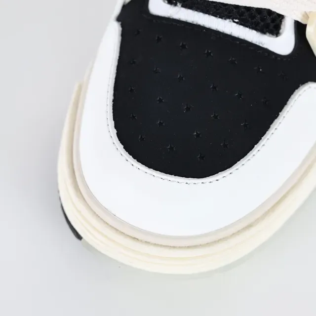 Amiri Skel Top Low White Black Lifestyle Sneakers 5