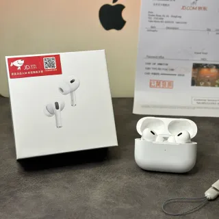 Apple AirPods Pro White Compact Stem Design Silicone Ear Tips TWS Earbuds