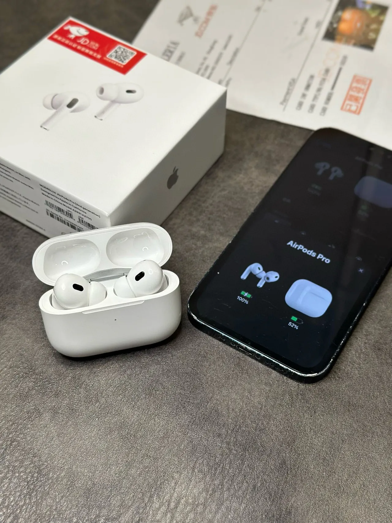 Apple AirPods Pro Blanc Conception de Tige Compacte Embouts Silicone Écouteurs TWS 3