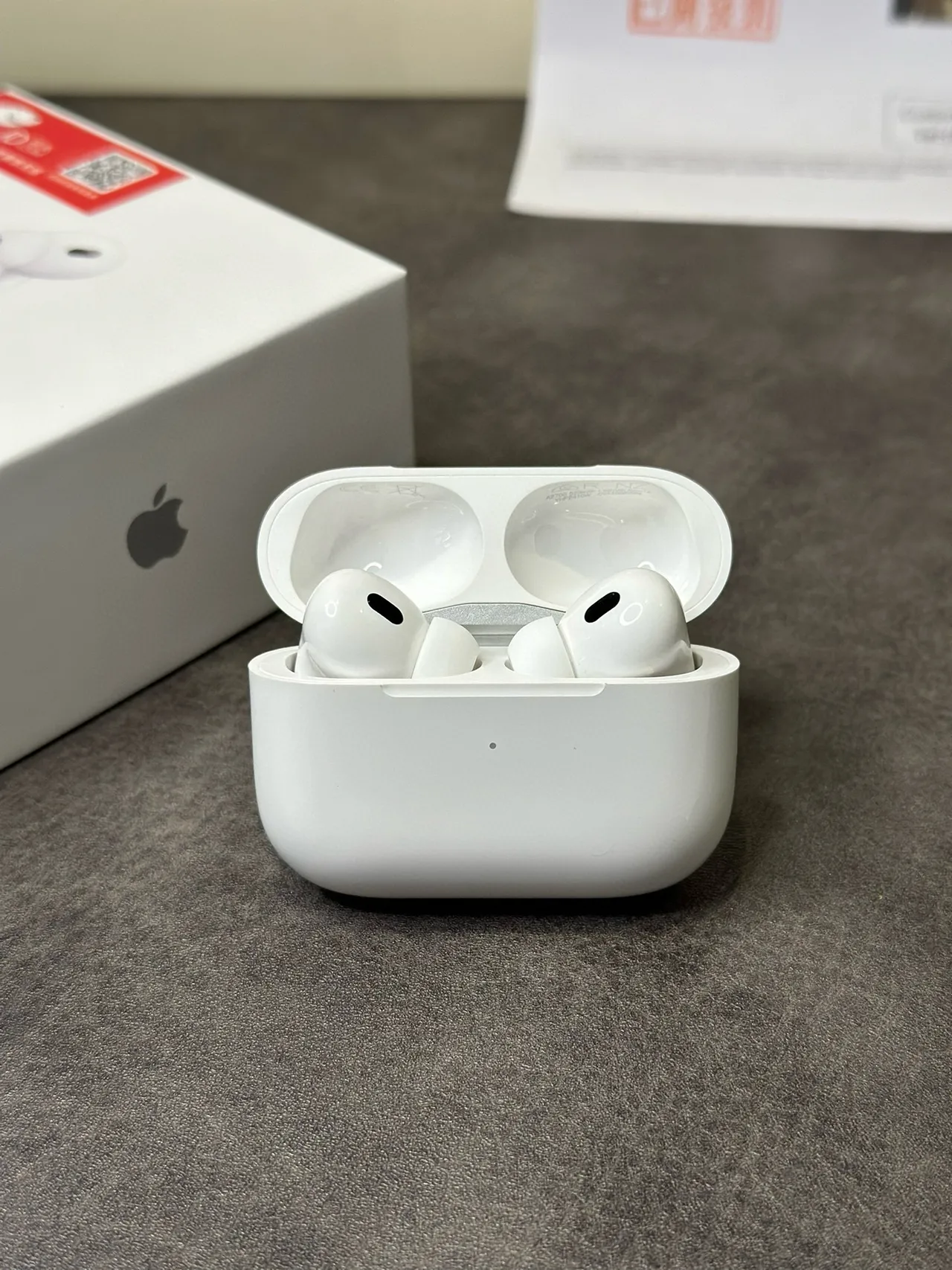Apple AirPods Pro Blanc Conception de Tige Compacte Embouts Silicone Écouteurs TWS 5