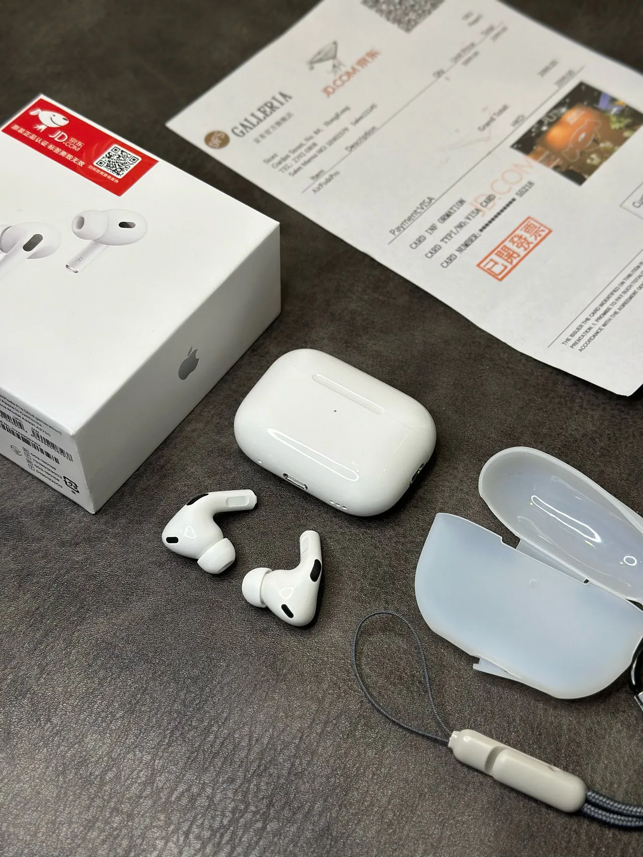 Apple AirPods Pro Blanc Conception de Tige Compacte Embouts Silicone Écouteurs TWS 6