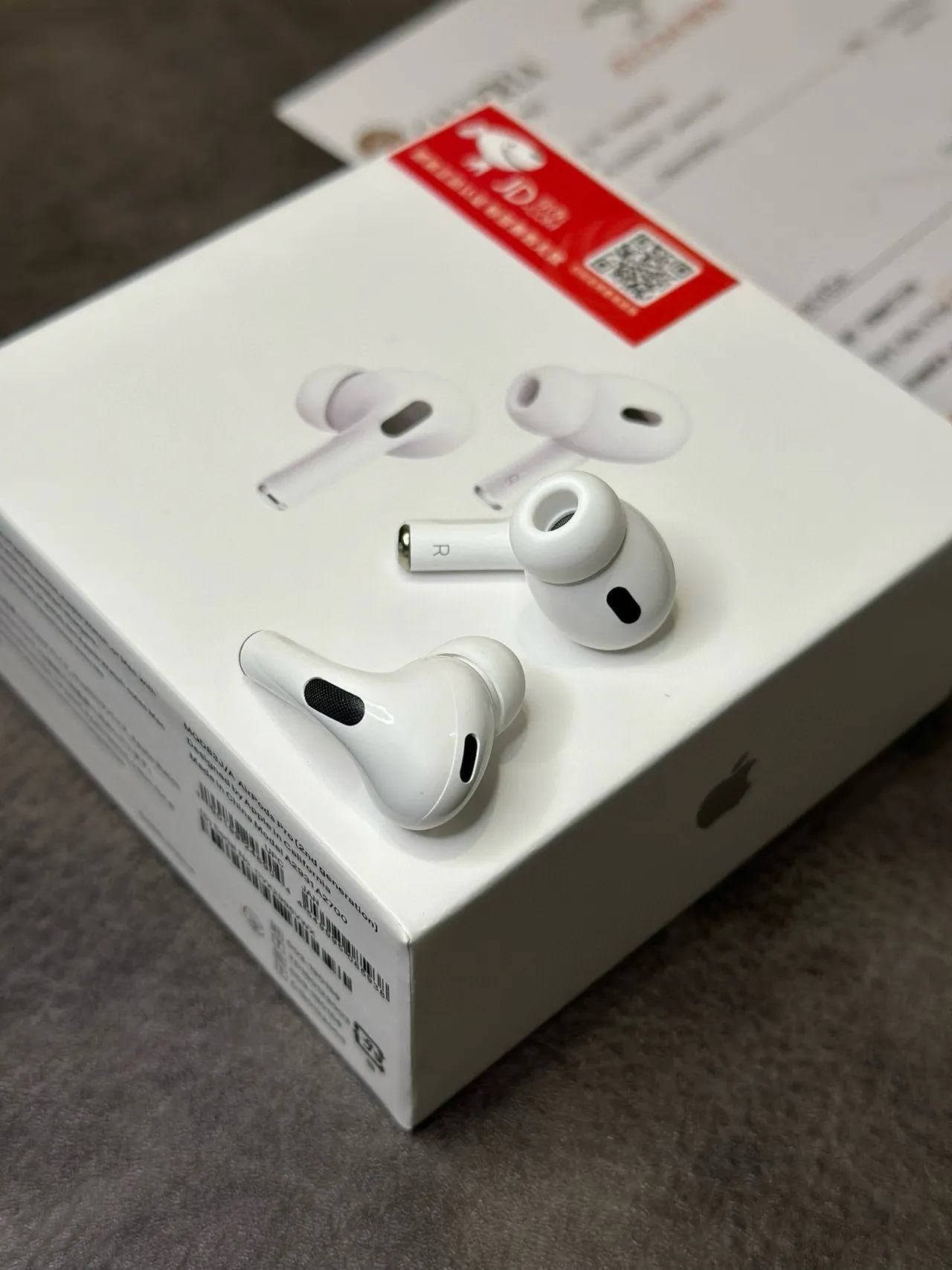 Apple AirPods Pro Blanc Conception de Tige Compacte Embouts Silicone Écouteurs TWS 7