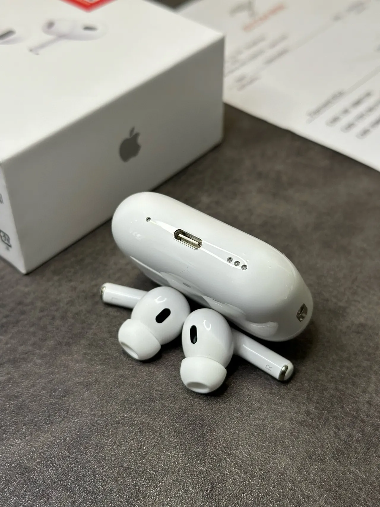 Apple AirPods Pro Blanc Conception de Tige Compacte Embouts Silicone Écouteurs TWS 9