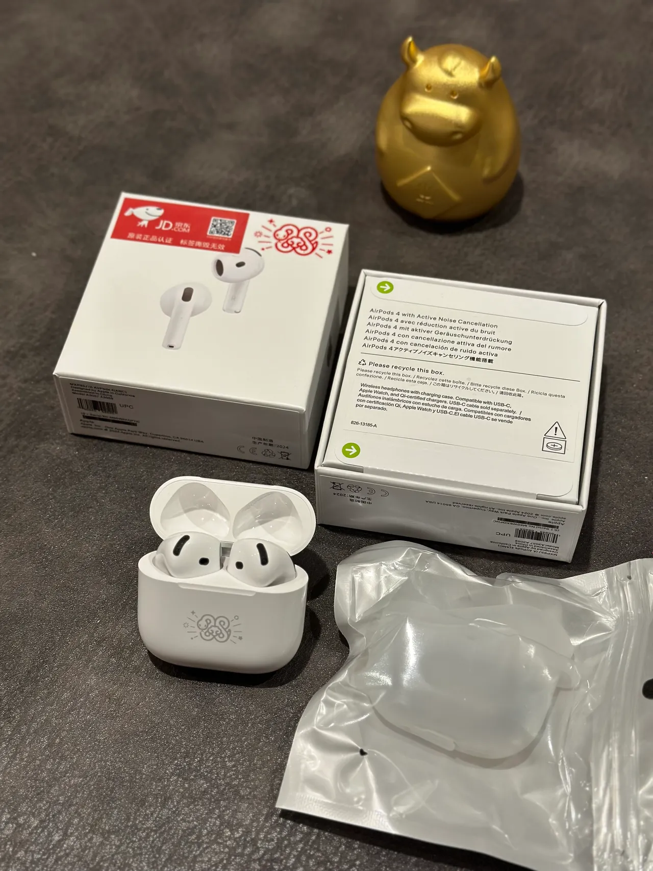 Apple White Black Stem-Style Open-Fit TWS Earbuds 10