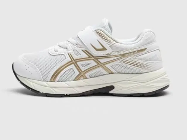 ASICS Black Gold Tênis de corrida de baixo topo com malha e sintético 24