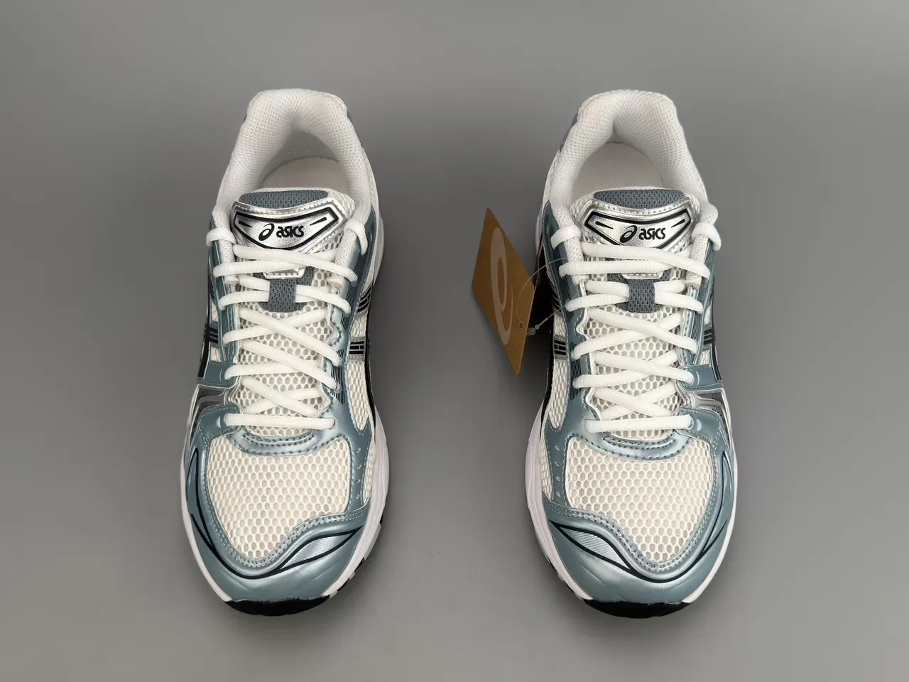 ASICS Gel-Kayano Argent Blanc Noir Chaussures de course 7