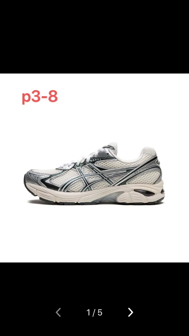 ASICS GT-2160 Chaussures de course grises et noires 2