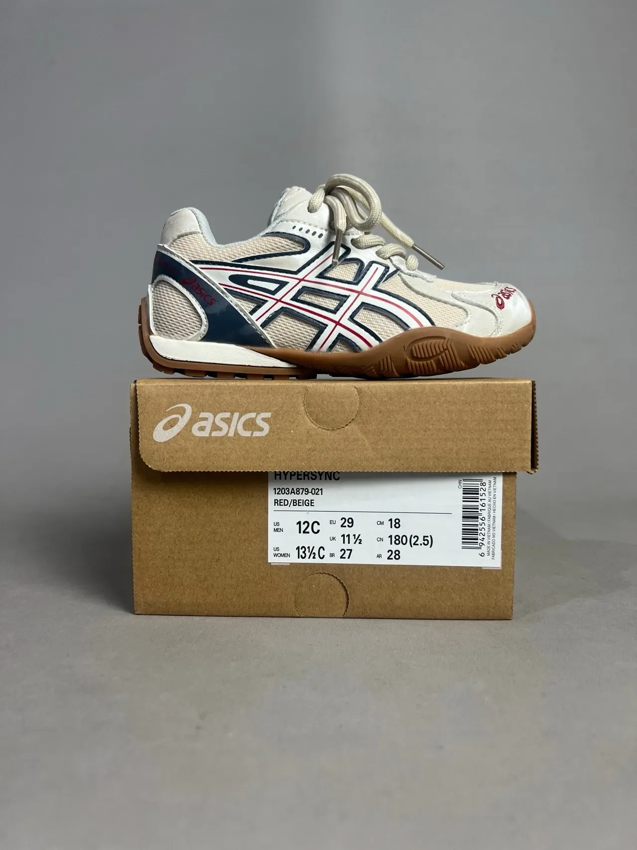 ASICS Indoor Court Sneaker White Silver Gray Lifestyle Sneakers 3