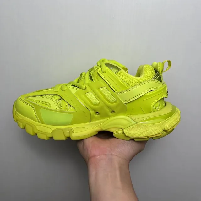 Balenciaga Runner Neon Yellow Chunky Sneakers 2