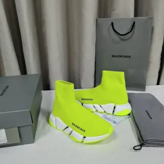 Balenciaga Speed Trainer Neon Lime Lifestyle Sneakers