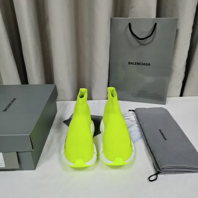 Balenciaga Speed Trainer Neon Lime জীবনধারা স্নিকার 2