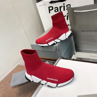 Balenciaga Speed Trainer लाल Sock-Fit लाइफस्टाइल स्नीकर