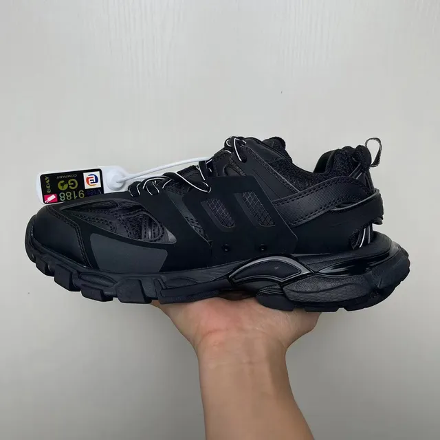 Balenciaga Track Trainer Black Chunky Sneakers 3
