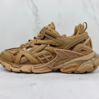 Balenciaga Track Trainer একরঙের খাকি মোটা স্নিকার