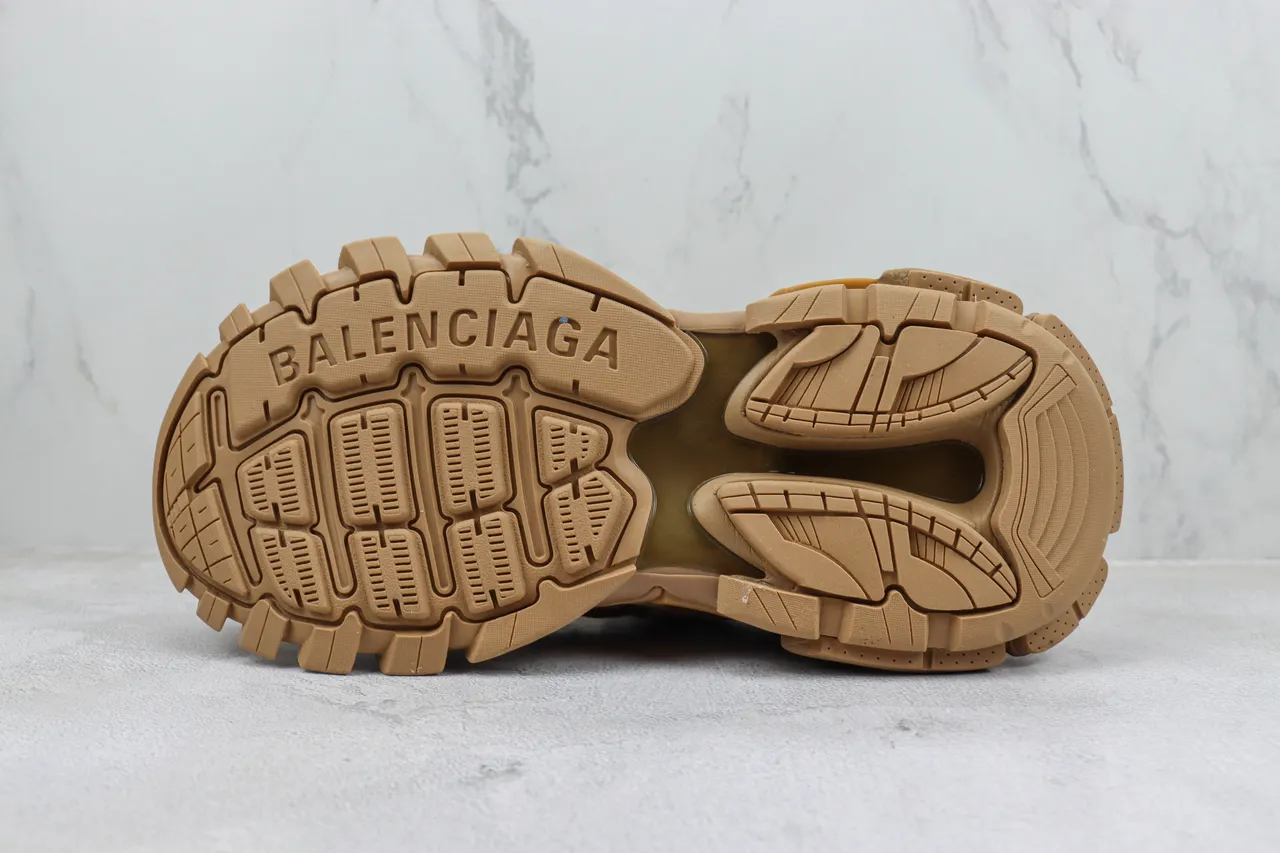 Balenciaga Track Trainer একরঙের খাকি মোটা স্নিকার 8