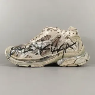 Balenciaga Track Trainer Off-White Graffiti Chunky চাংকি স্নিকার