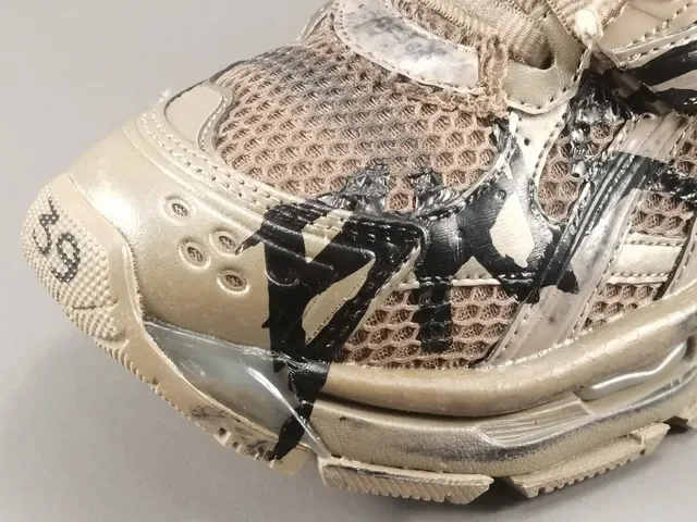 Balenciaga Track Trainer Off-White Graffiti Chunky Chaussures 9
