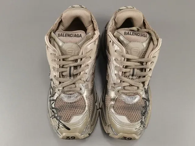 Balenciaga Track Trainer Off-White Graffiti Chunky Chaussures 16