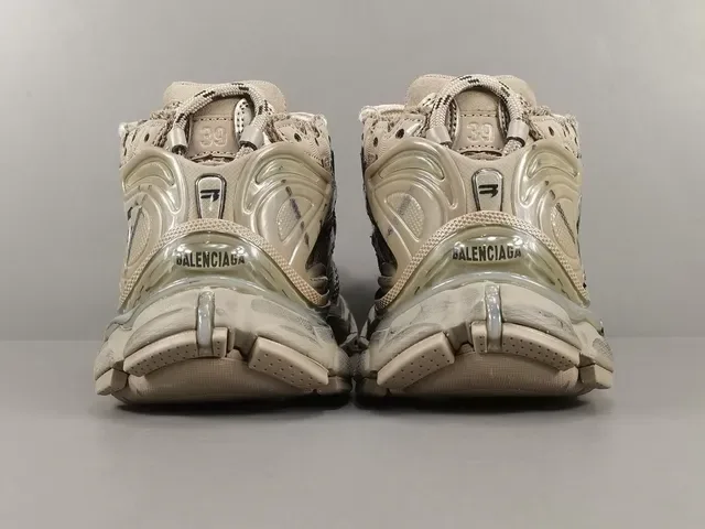 Balenciaga Track Trainer Off-White Graffiti Chunky Chaussures 17