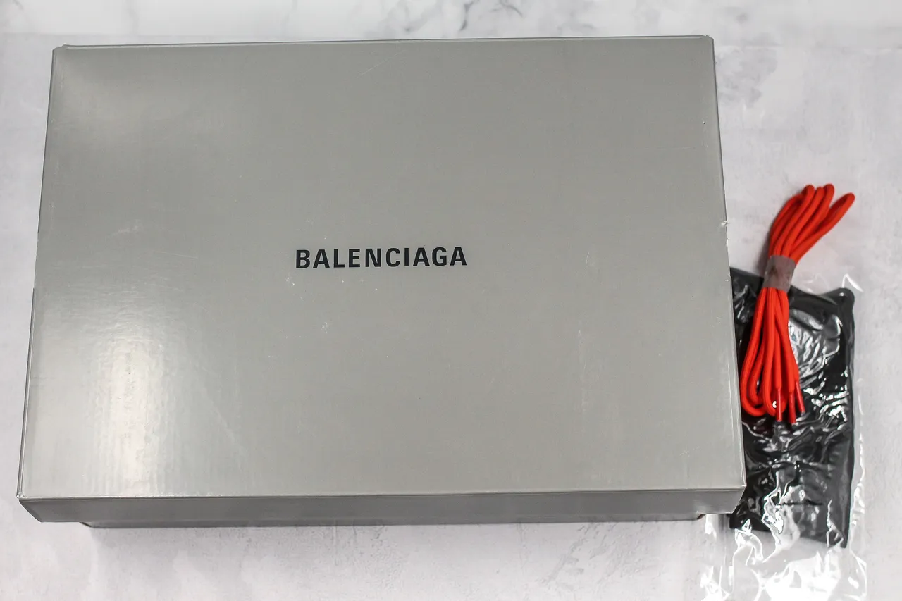 Balenciaga Track Trainer orange noir gris jaune baskets chunky 2