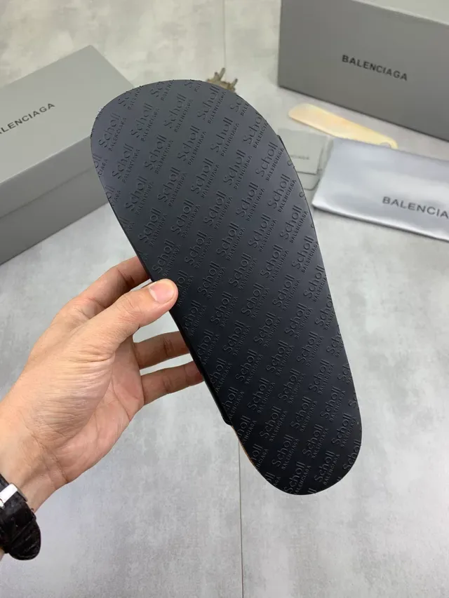 Balenciaga x Scholl Sandales à deux brides avec boucle 2