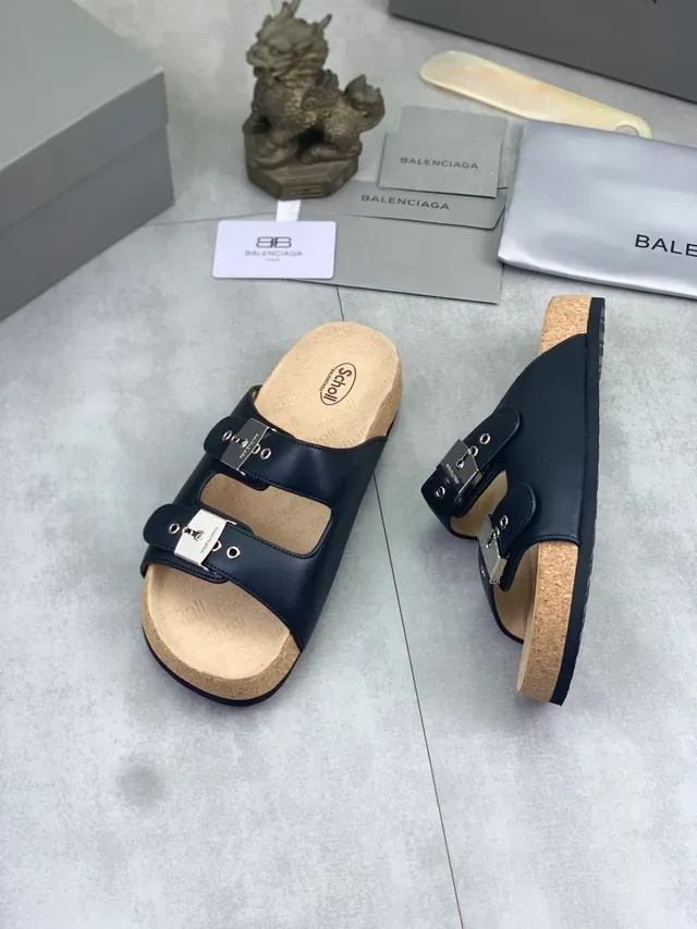Balenciaga x Scholl Sandales à deux brides avec boucle 5