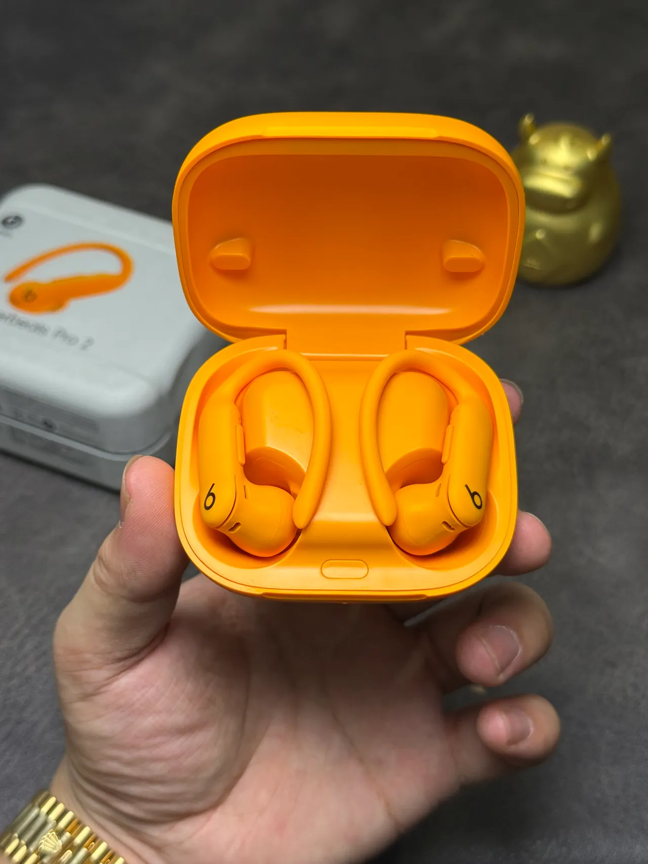 Beats Powerbeats Pro 2 Orange Sports Earphones 8