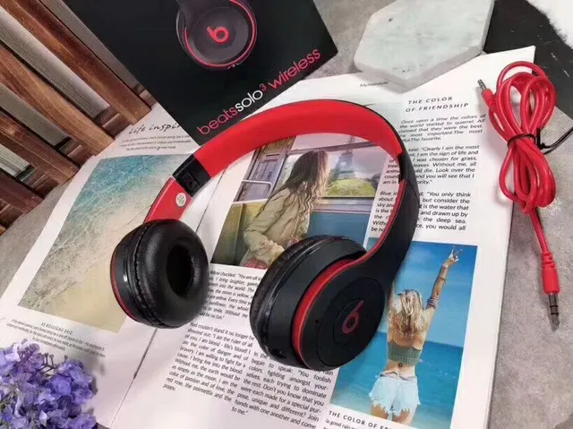 Beats Solo³ inalámbricos edición especial roja auriculares over-ear 6